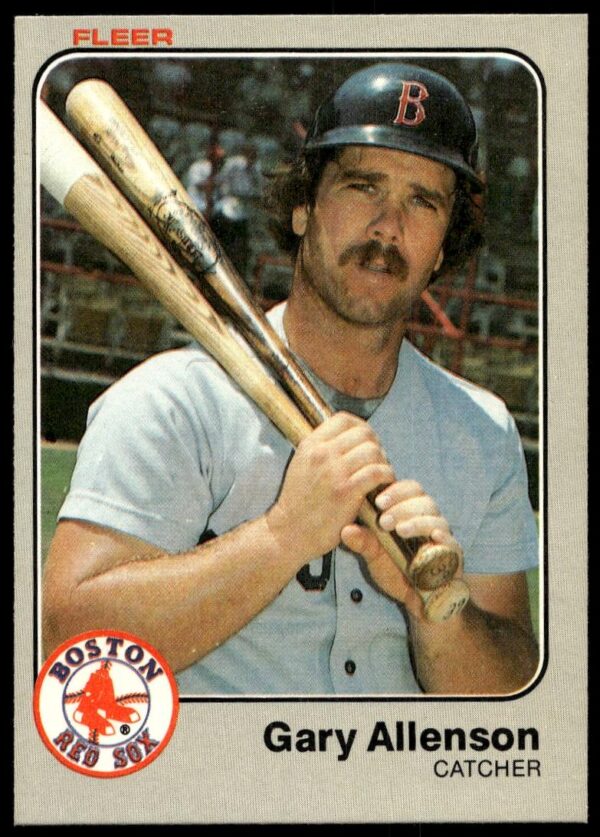 1983 Fleer Gary Allenson #177 (Front)