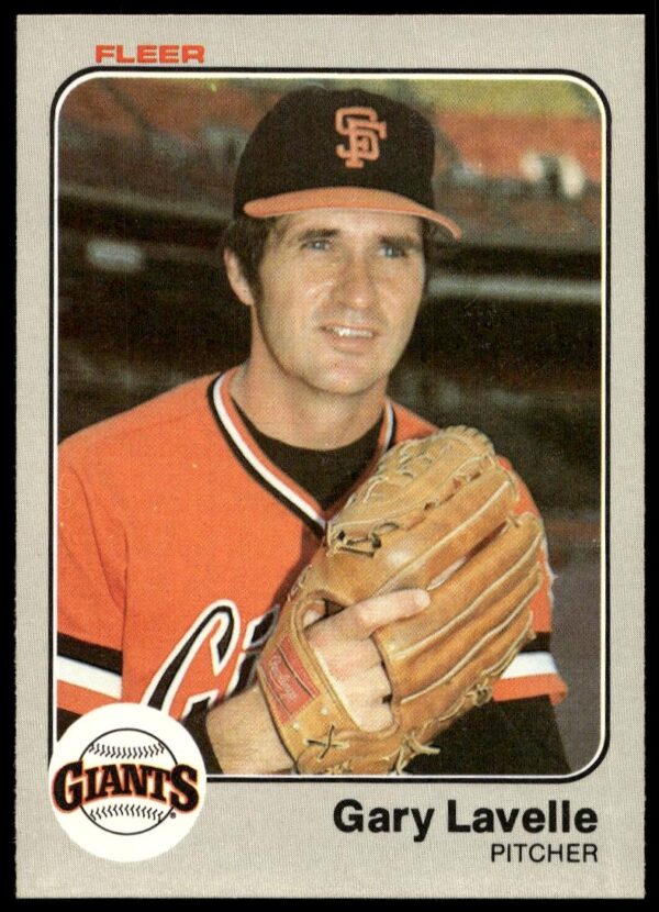 1983 Fleer Gary Lavelle #265 (Front)