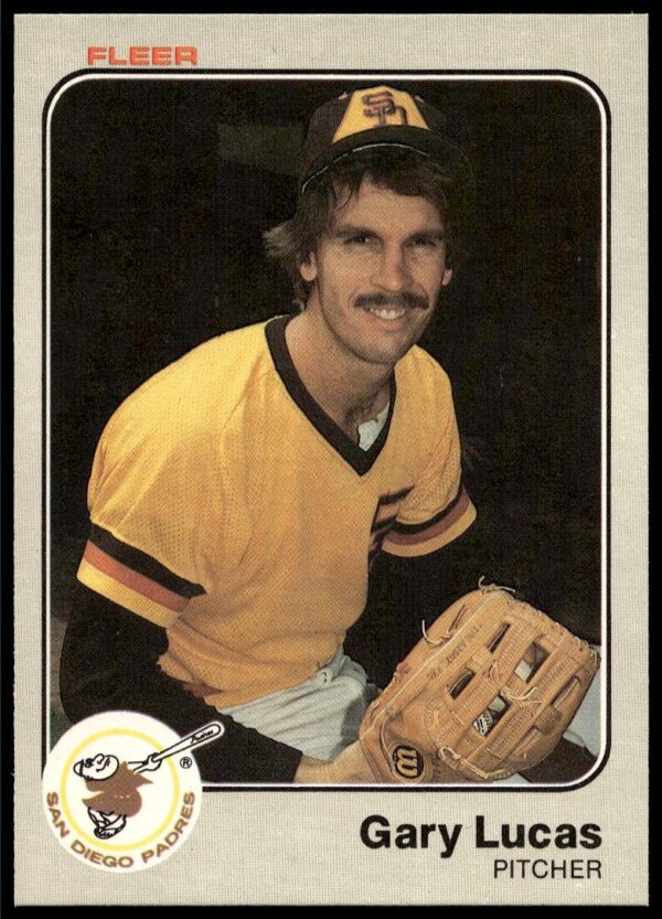 1983 Fleer Gary Lucas #366 (Front)