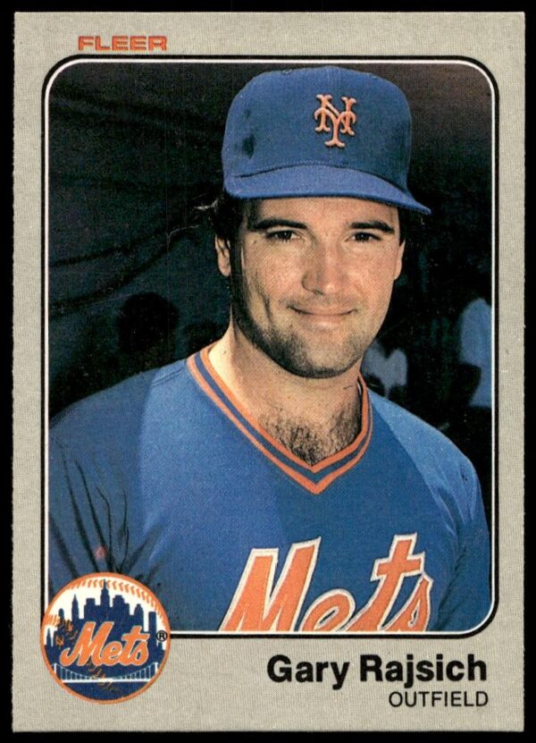 1983 Fleer Gary Rajsich #553 (Front)
