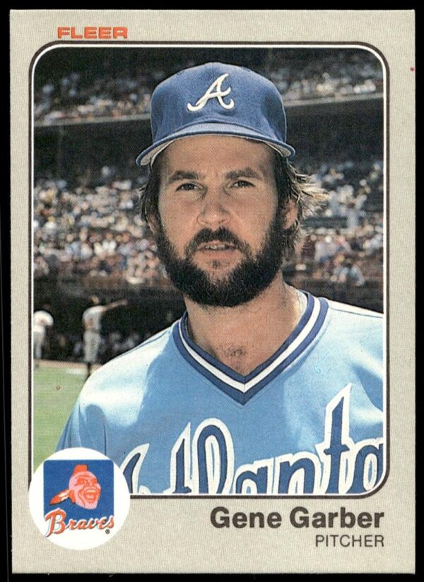 1983 Fleer Gene Garber #136 (Front)