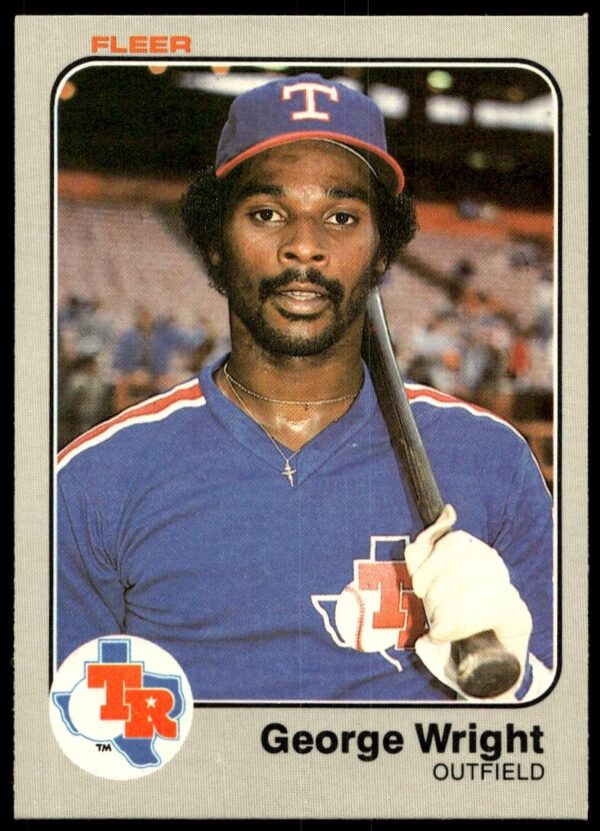 1983 Fleer George Wright #583 (Front)