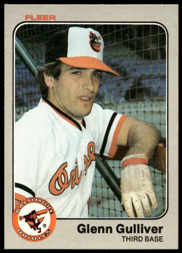 1983 Fleer Glenn Gulliver #62 (Front)