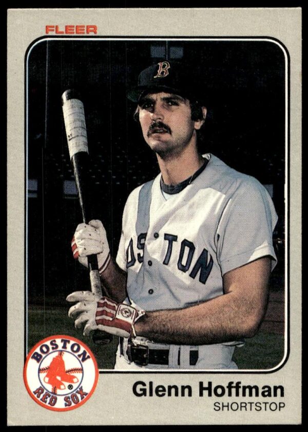 1983 Fleer Glenn Hoffman #185 (Front)