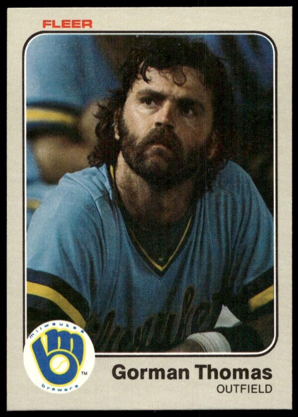 1983 Fleer Gorman Thomas #48 (Front)