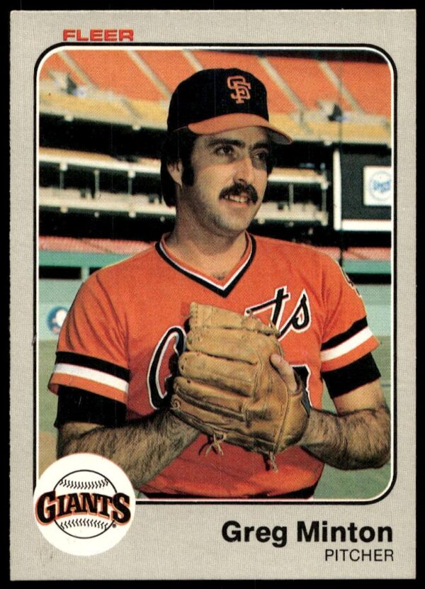 1983 Fleer Greg Minton #269 (Front)
