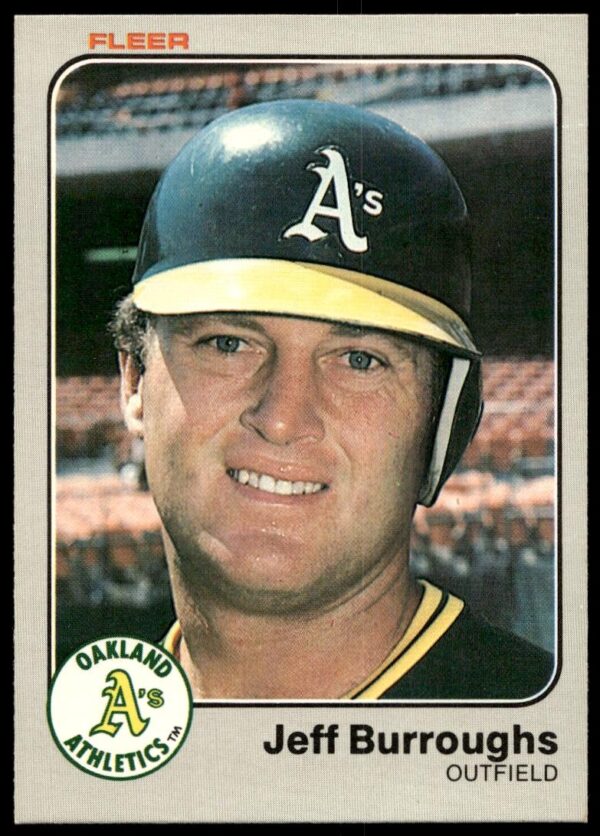 1983 Fleer Jeff Burroughs #515 (Front)
