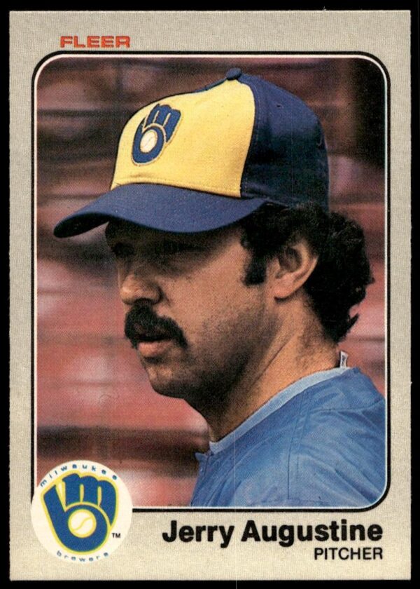 1983 Fleer Jerry Augustine #26 (Front)