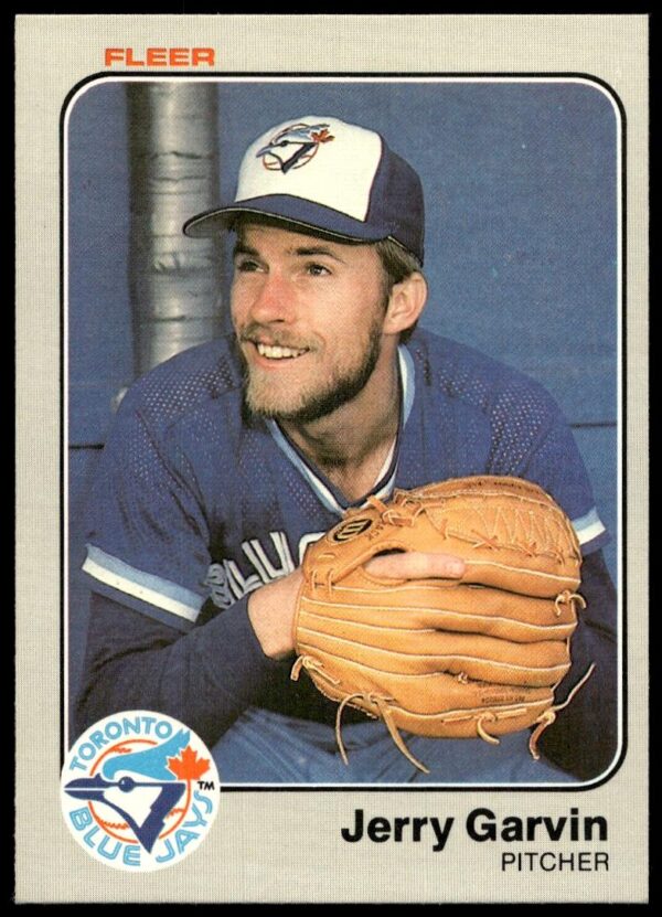 1983 Fleer Jerry Garvin #428 (Front)