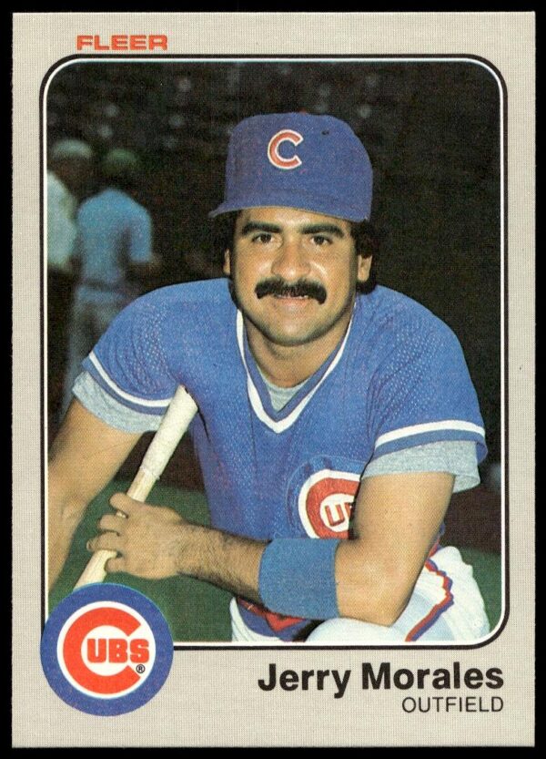1983 Fleer Jerry Morales #502 (Front)
