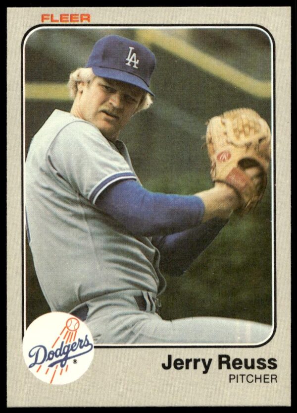 1983 Fleer Jerry Reuss #216 (Front)