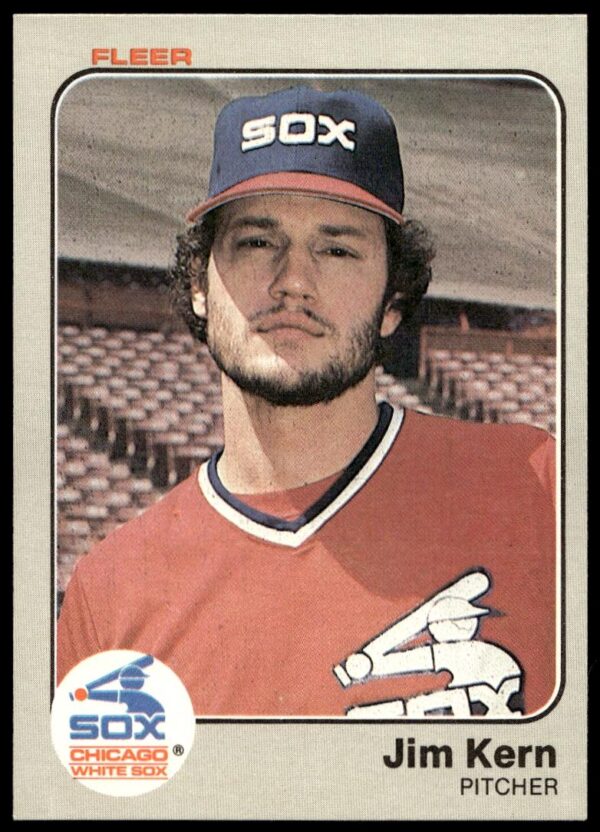 1983 Fleer Jim Kern #240 (Front)