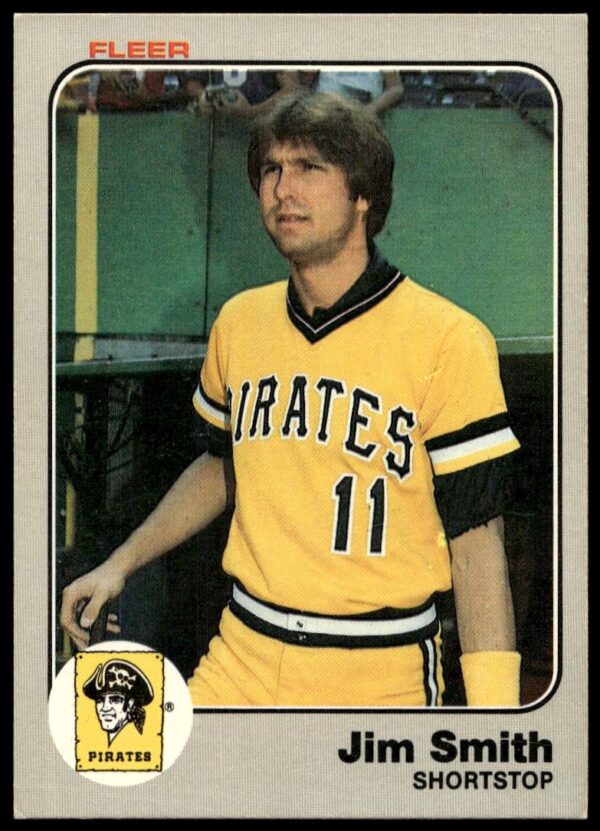 1983 Fleer Jim Smith #323 (Front)