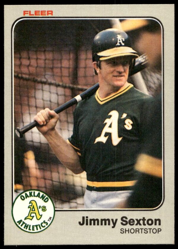 1983 Fleer Jimmy Sexton #533 (Front)