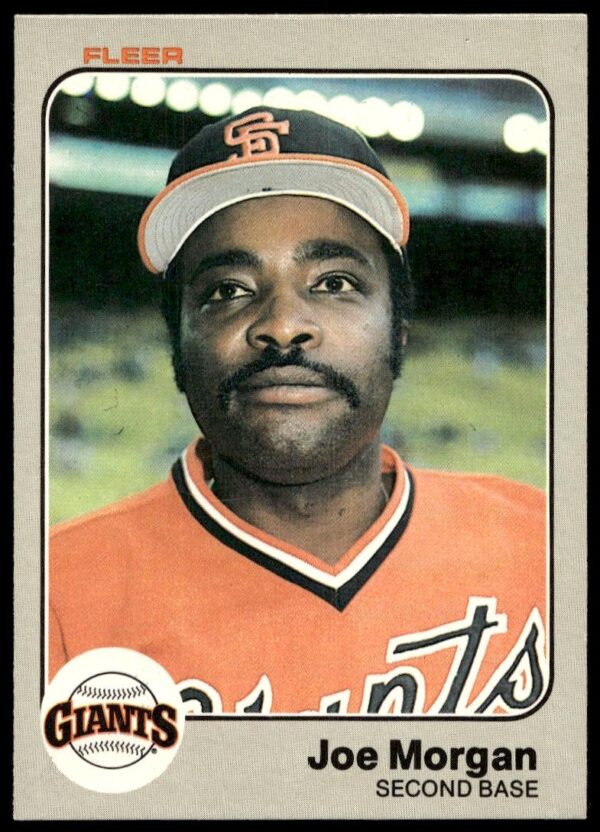1983 Fleer Joe Morgan #270 (Front)