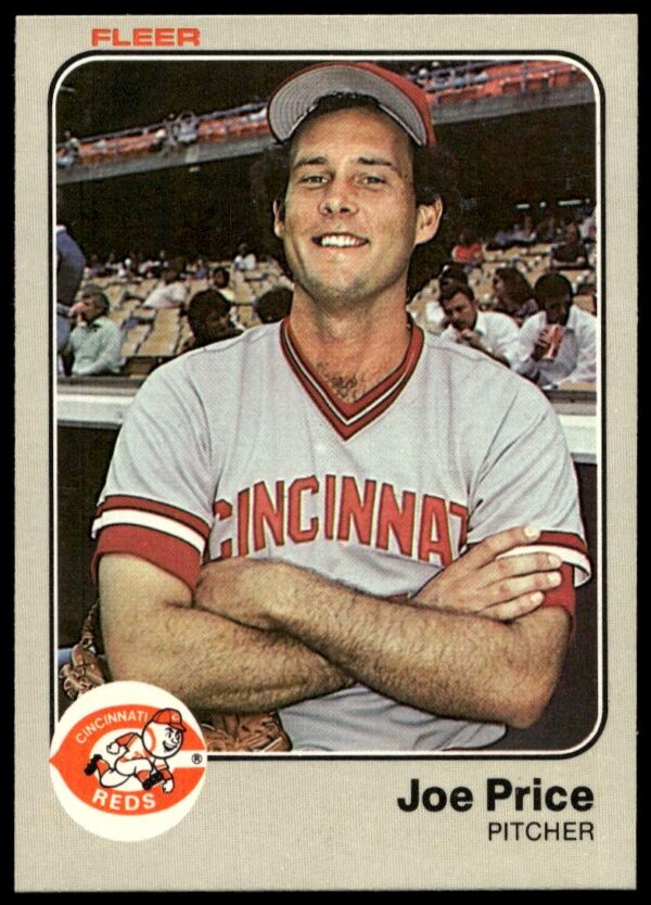 1983 Fleer Joe Price #600 (Front)