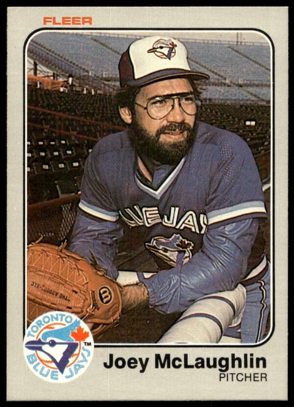 1983 Fleer Joey McLaughlin #434 (Front)