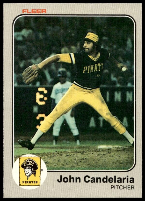 1983 Fleer John Candelaria #304 (Front)