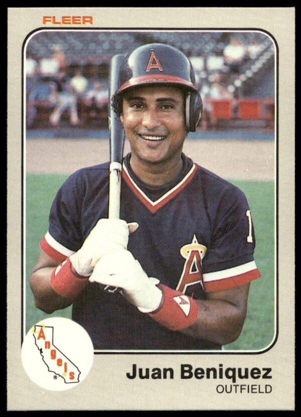 1983 Fleer Juan Beniquez #78 (Front)