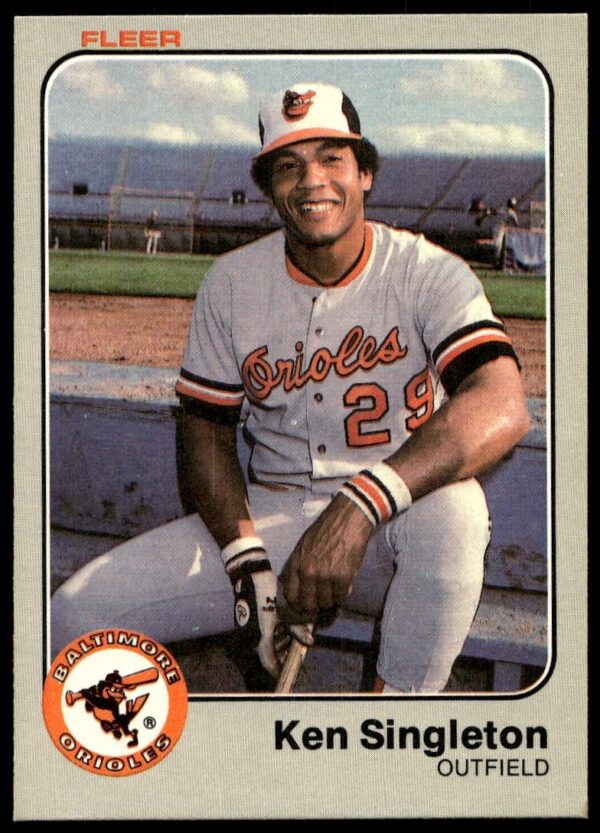 1983 Fleer Ken Singleton #73 (Front)