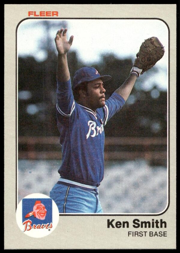 1983 Fleer Ken Smith #148 (Front)