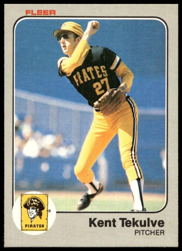 1983 Fleer Kent Tekulve #326 (Front)