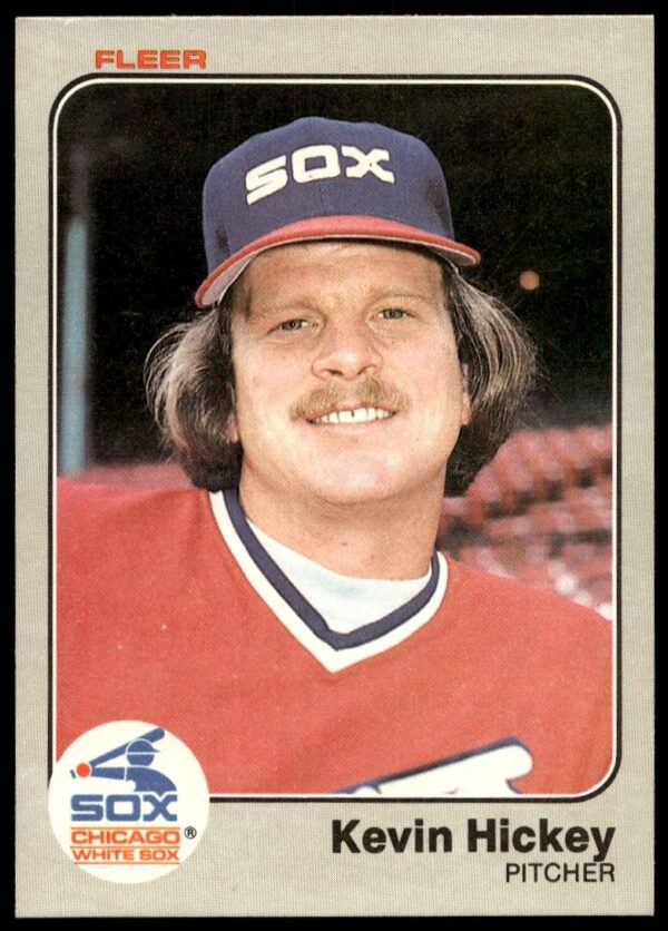 1983 Fleer Kevin Hickey #237 (Front)
