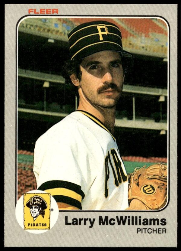 1983 Fleer Larry McWilliams #310 (Front)