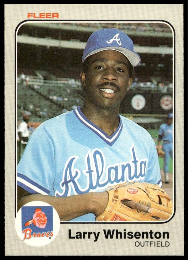 1983 Fleer Larry Whisenton #152 (Front)