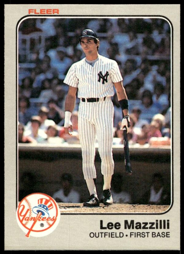 1983 Fleer Lee Mazzilli #387 (Front)