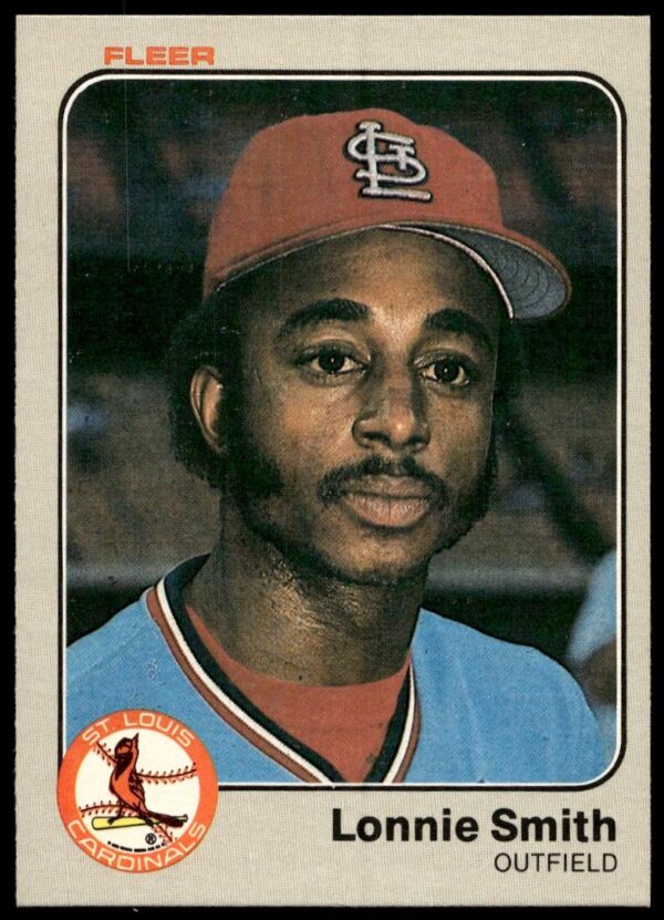 1983 Fleer Lonnie Smith #21 (Front)