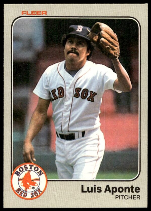 1983 Fleer Luis Aponte #178 (Front)