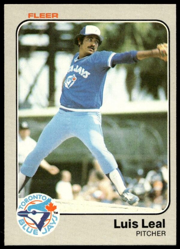 1983 Fleer Luis Leal #432 (Front)