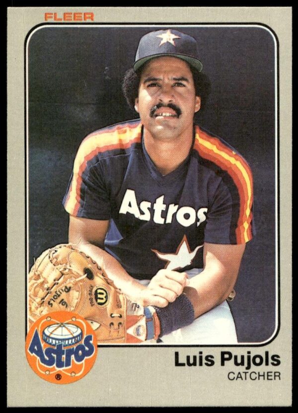 1983 Fleer Luis Pujols #459 (Front)