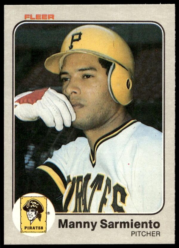 1983 Fleer Manny Sarmiento #321 (Front)