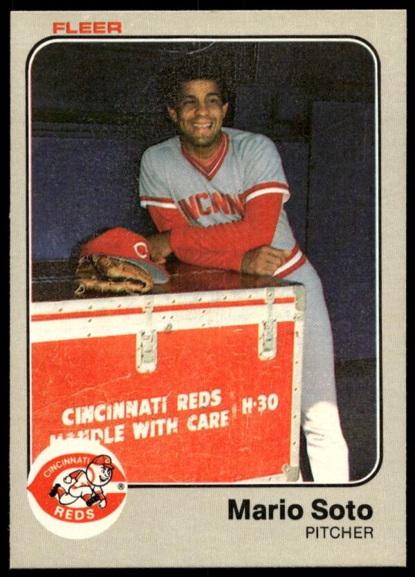 1983 Fleer Mario Soto #603 (Front)