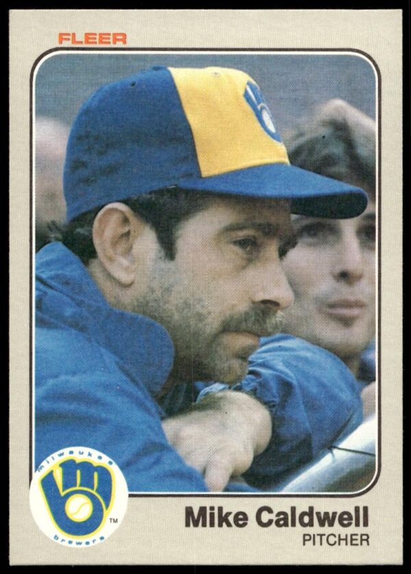 1983 Fleer Mike Caldwell #29 (Front)