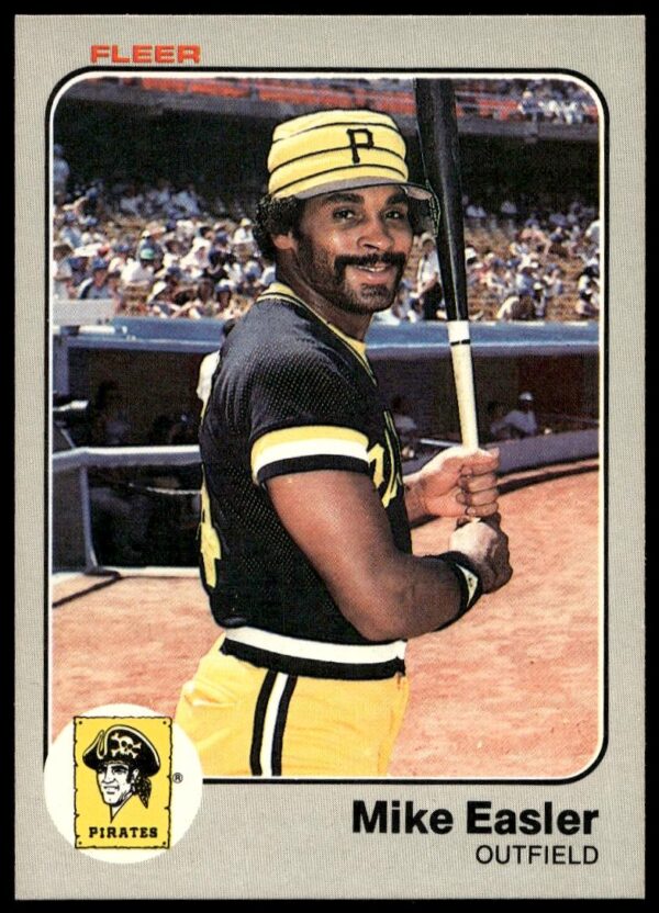 1983 Fleer Mike Easler #306 (Front)