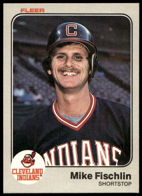 1983 Fleer Mike Fischlin #407 (Front)