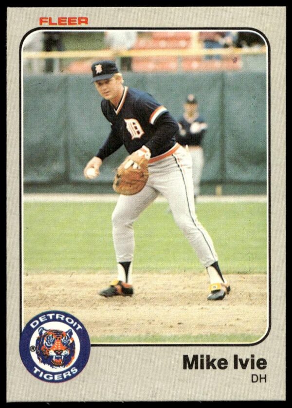 1983 Fleer Mike Ivie #331 (Front)