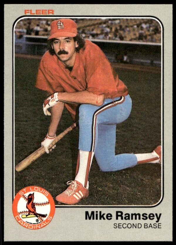 1983 Fleer Mike Ramsey #19 (Front)