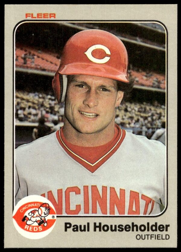 1983 Fleer Paul Householder #592 (Front)