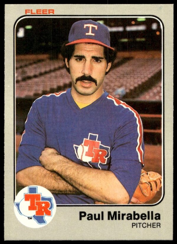 1983 Fleer Paul Mirabella #573 (Front)