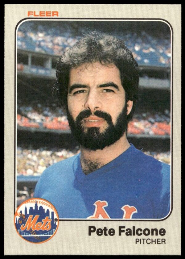 1983 Fleer Pete Falcone #541 (Front)