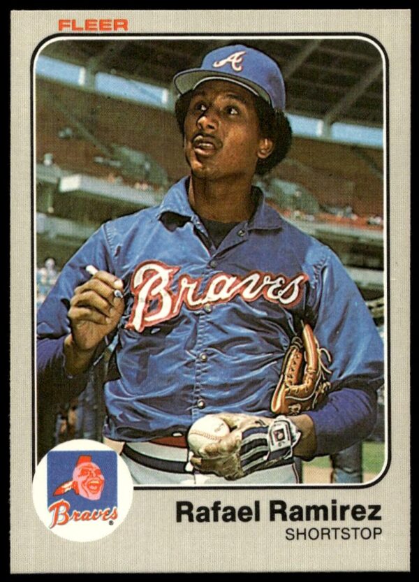 1983 Fleer Rafael Ramirez #146 (Front)