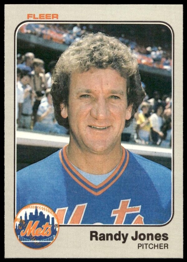 1983 Fleer Randy Jones #546 (Front)