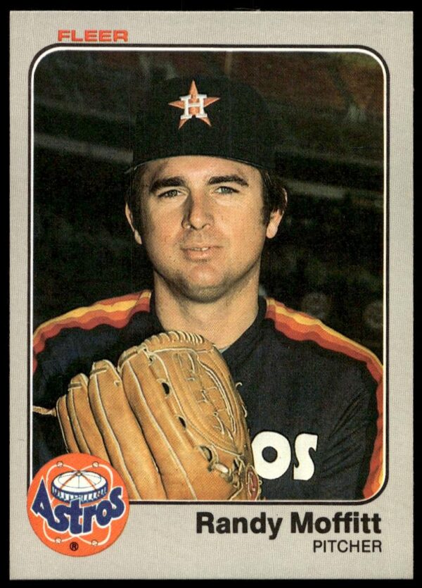 1983 Fleer Randy Moffitt #456 (Front)
