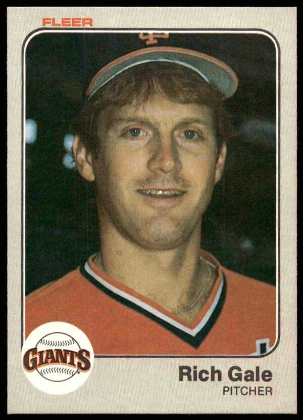 1983 Fleer Rich Gale #260 (Front)
