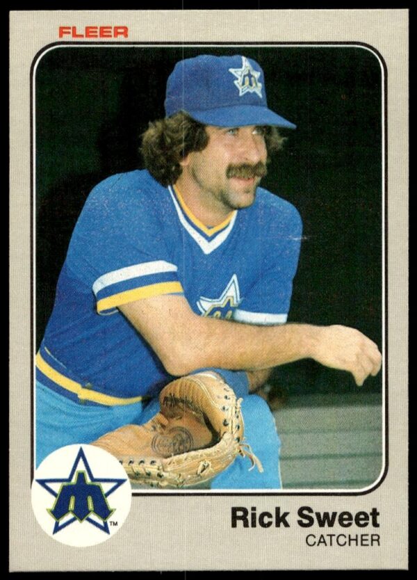 1983 Fleer Rick Sweet #487 (Front)