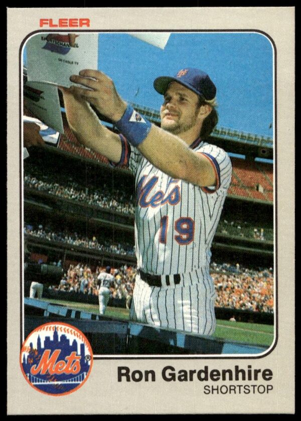 1983 Fleer Ron Gardenhire #543 (Front)